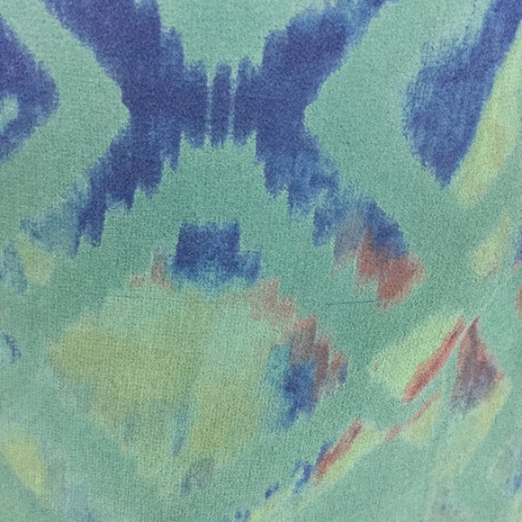 Gypsy 05 Silk Blue Green Midi Dress S - Picture 5 of 8